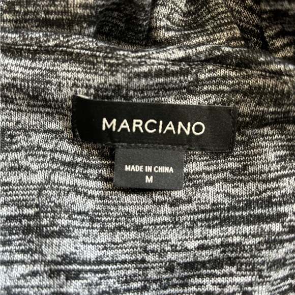 Guess by Marciano Rakel Long-Sleeve Wrap Dress Two Tone Gray Size M‎ - Picture 12 of 13